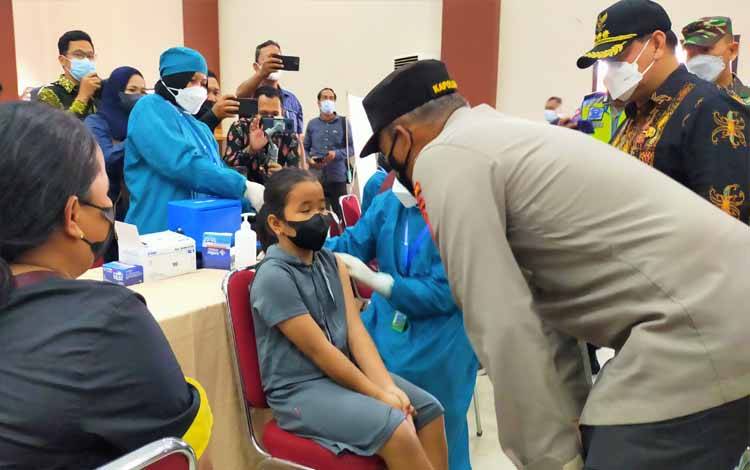 1.000 Warga Kotim Divaksin Covid-19 di Satu Lokasi
