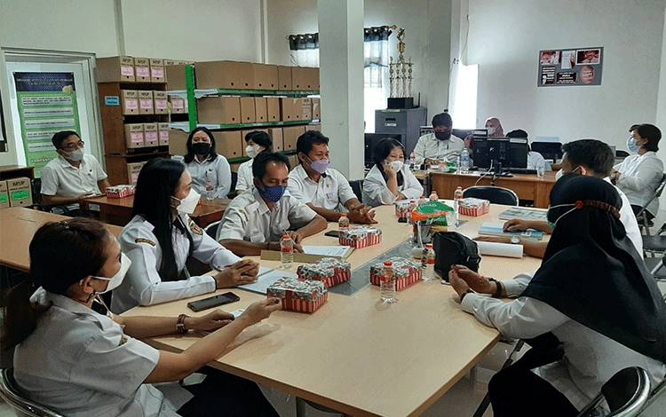 Disarpustaka Kapuas Berkunjung ke Katingan Kaji Tiru Pengelolaan Arsip