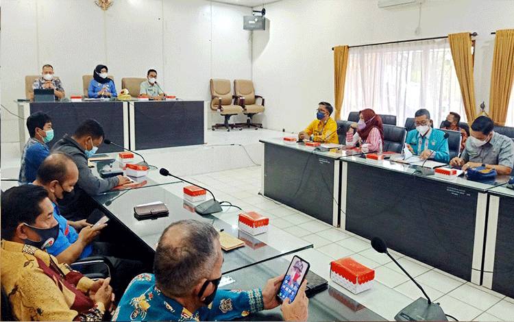 Pemkab Barito Utara Rapat Persiapan Pilkades Serentak 2022