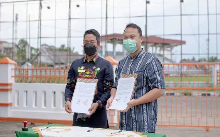 DPMPTSP Seruyan Teken MoU Bersama PLN Kuala Pembuang