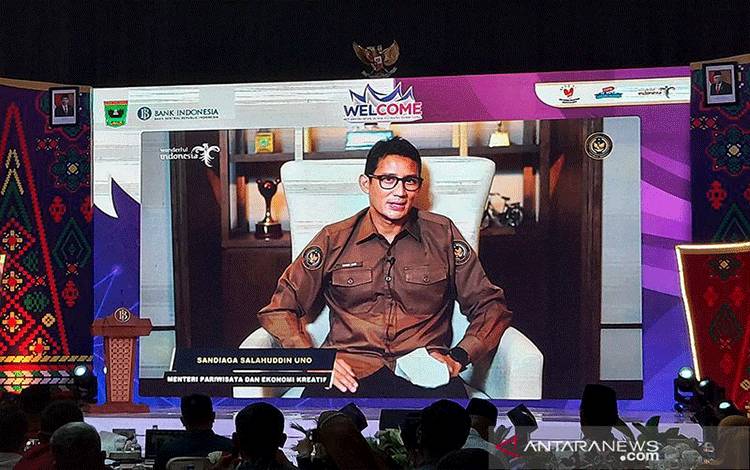 Sandiaga Uno Sambut Indometa Promosikan Sektor Parekraf Melalui NFT
