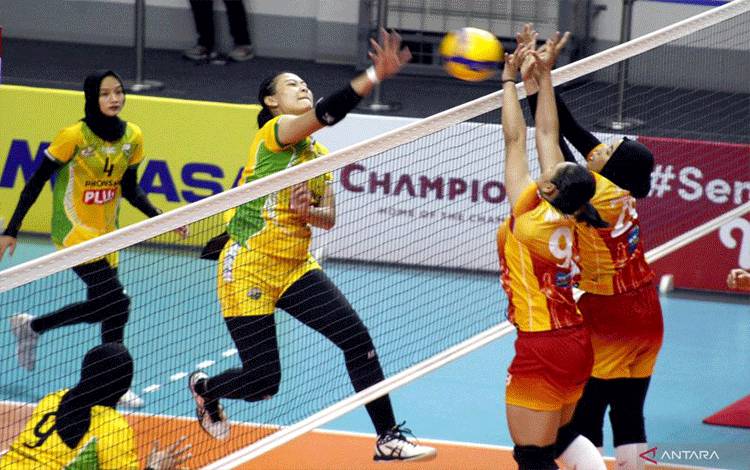 Gresik Petrokimia Raih Tiket Final Four Proliga Usai Kalahkan Popsivo