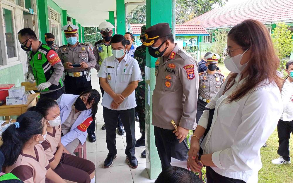 3 Kecamatan di Barito Timur Lampaui Target Cakupan Vaksinasi Anak