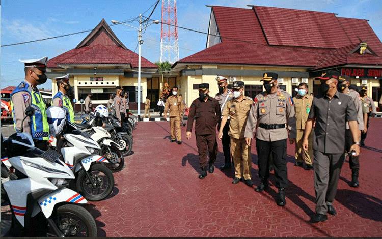 Polres Seruyan Gelar Apel Operasi Keselamatan Telabang 2022