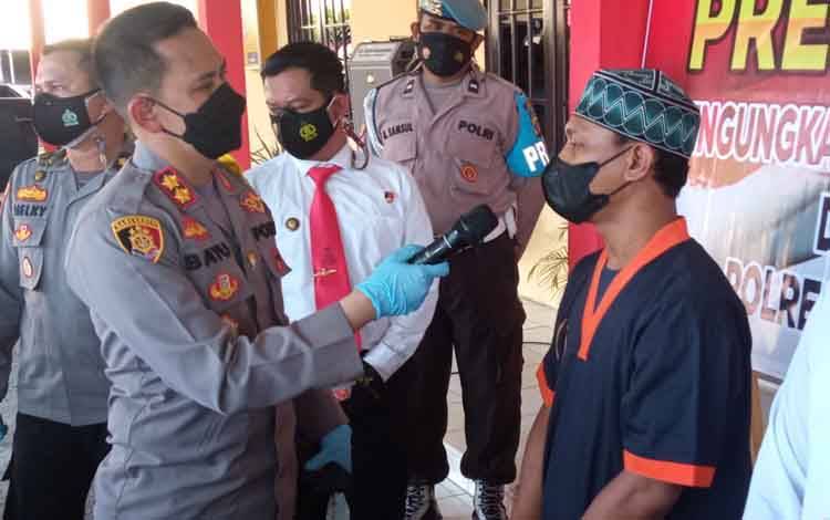 Terduga Pengedar Dengan Barang Bukti 100 Gram Sabu Ditangkap Polisi