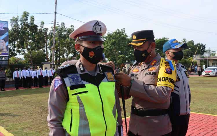 Kapolres Kapuas: Wujudkan Budaya Tertib Lalu Lintas Lewat Operasi Keselamatan Telabang