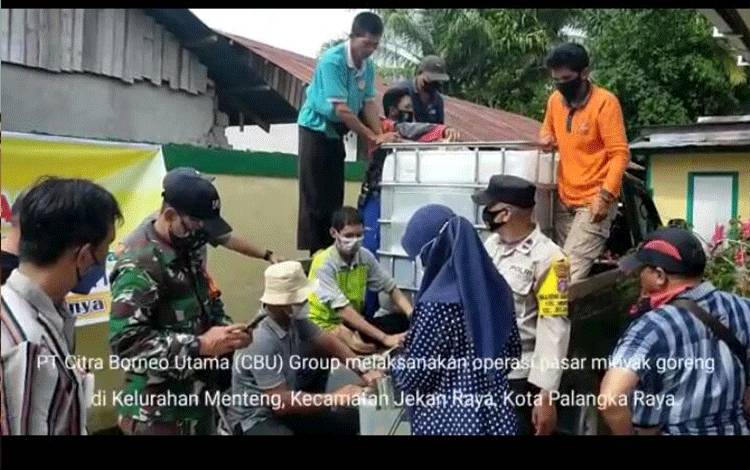 VIDEO: Tanggapan Lurah Menteng pada Operasi Pasar Minyak Goreng Didukung PT CBU