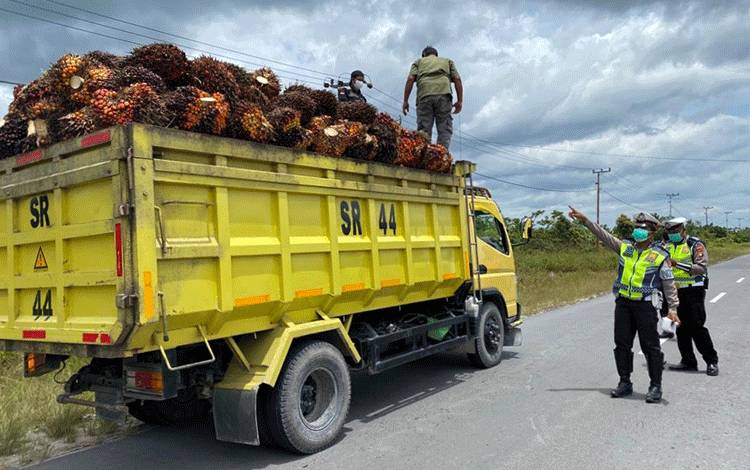 Dishub Sukamara Akan Tertibkan Truk ODOL