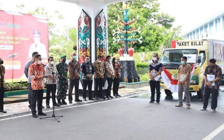 Kegiatan Ekspor Hasil Kelautan dan Perikanan Kalteng Diharapkan Dapat Berlanjut
