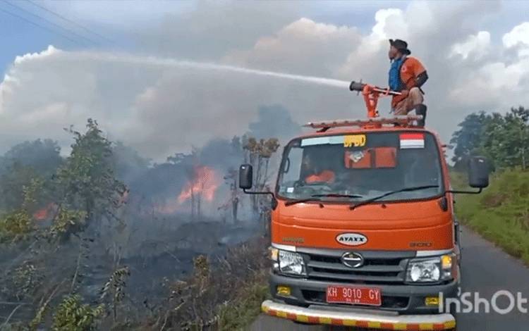 BPBD Kobar Imbau Waspada Kebakaran Lahan