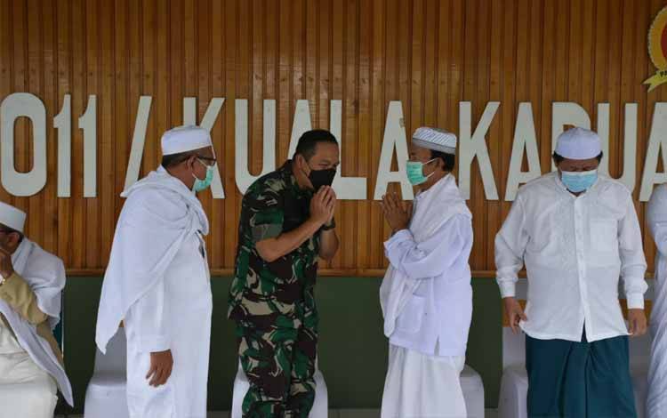 Tingkatkan Sinergi, Pengurus MUI dan NU Silaturahmi ke Kodim Kuala Kapuas