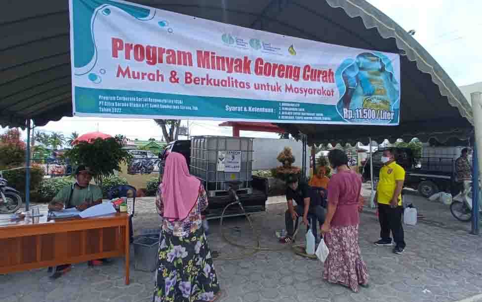 Operasi Pasar Minyak Goreng Produksi PT CBU Terus Berlanjut, 66.200 Liter Sudah Terjual