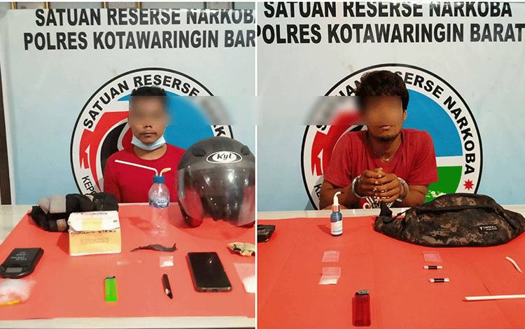 Kerap Transaksi Sabu, Dua Warga Pangkalan Bateng Ditangkap