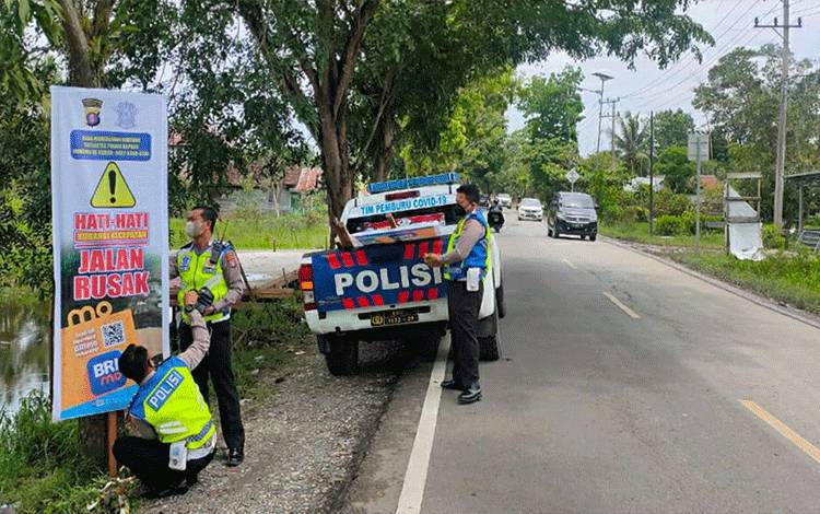 Satlantas Polres Kapuas Lakukan ini pada Operasi Keselamatan Telabang