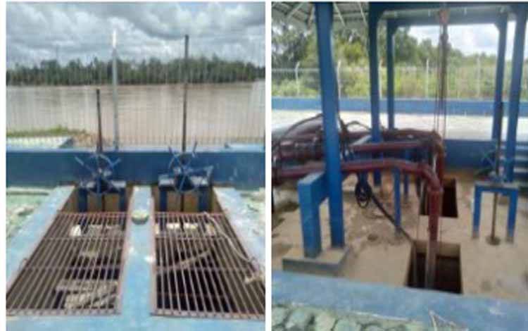 Proyek Pompa Intake PDAM Katingan Bernilai Miliaran Tak Berfungsi Maksimal