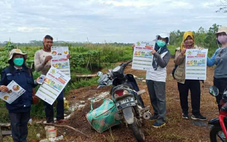 Dinas Ketahanan Pangan Kapuas Beri Wawasan Masyarakat dan Kelompok Tani Soal Pangan Segar