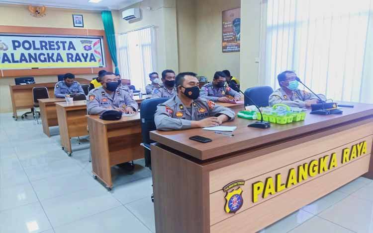 Polresta Palangka Raya Ikuti Pelatihan Aplikasi DORS Tingkatkan Pelayanan Bidang Harkamtibmas