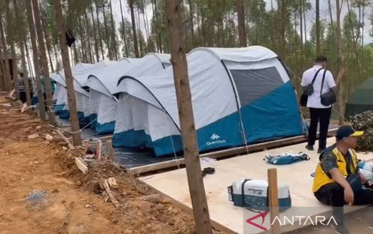 Presiden Jokowi Dijadwalkan Kemah di Titik Nol IKN