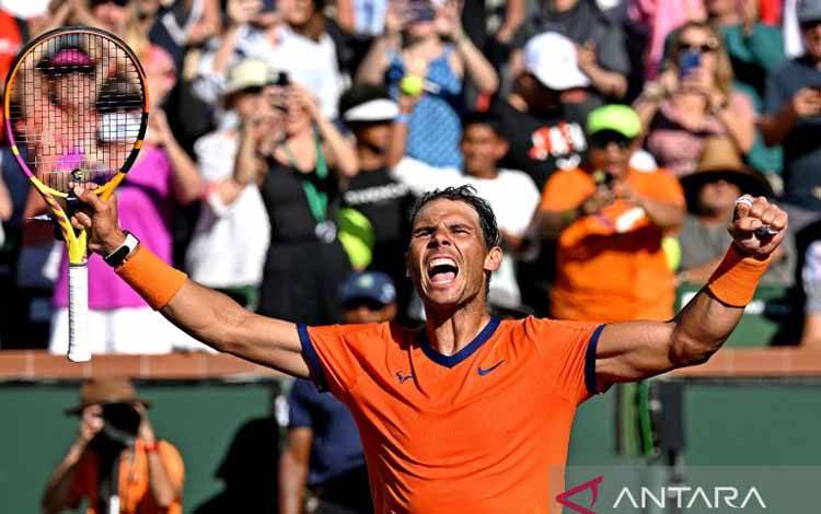 Nadal Bukukan Kemenangan ke 400 ATP Masters di Indian Wells