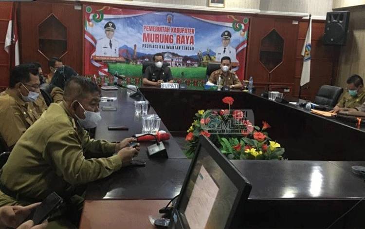 Bupati Murung Raya Ikut?Rakor Pemberantasan Korupsi Terintegrasi