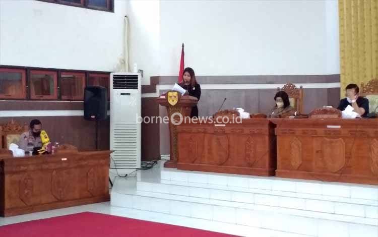 Tanggapan Fraksi Partai Demokrat DPRD Gunung Mas Terkait 2 Raperda