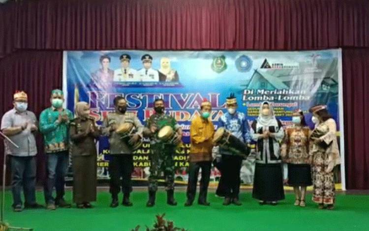 Festival Budaya Tingang Menteng Panunjung Tarung di Kapuas Resmi Ditutup