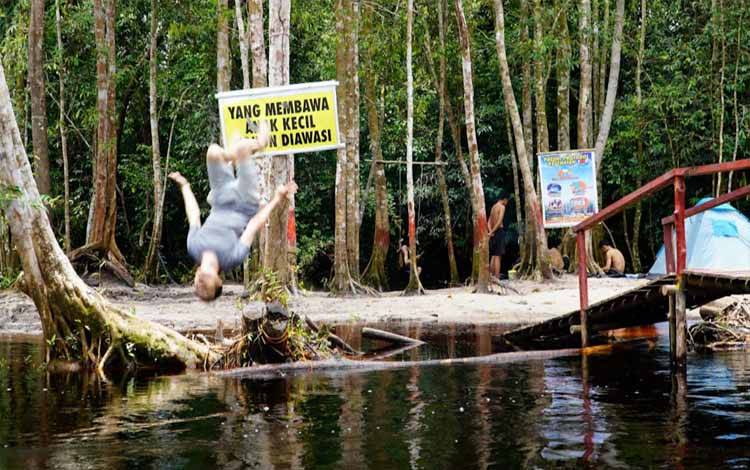 Wisata Danum Bahandang di Kecamatan Bukit Batu, Palangka Raya