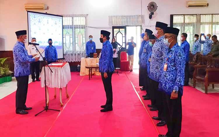 Fajrurrahman Dikukuhkan Sebagai Ketua KORPRI Kotim