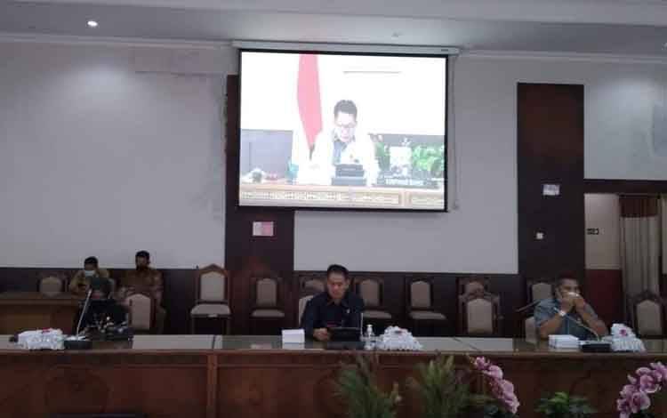 Rapat Paripurna ke-5 Masa Persidangan I tahun sidang 2022 DPRD Kalteng, Rabu, 16 Maret 2022.