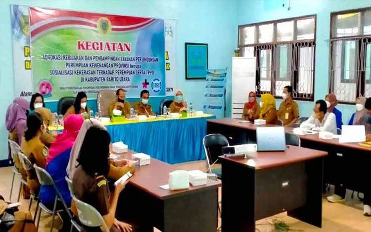 Pemprov Kalteng Sosialisasi Advokasi Perlindungan Perempuan dan Anak