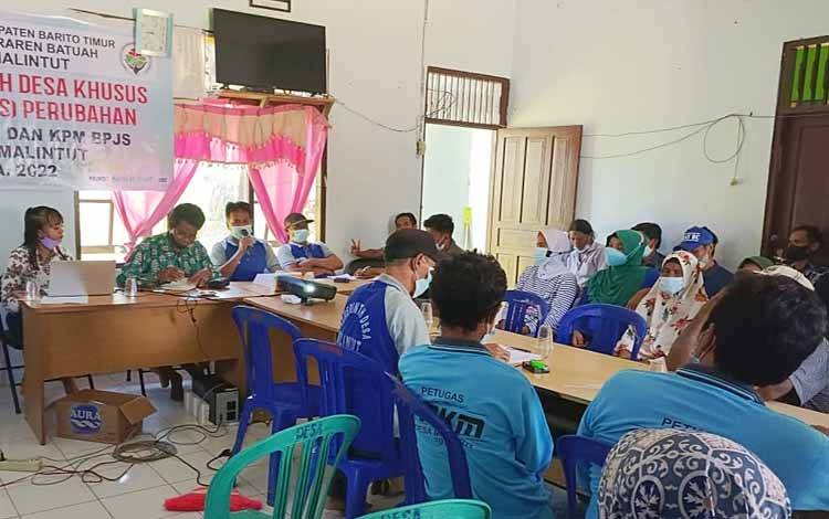 Penerima BLT DD di Desa Malintut Barito Timur Meningkat jadi 90 Keluarga
