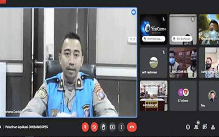 Biro SDM Polda Kalteng Buat Terobosan Tiga Aplikasi Pendidikan Personel