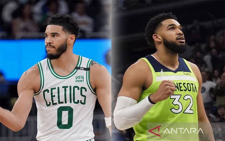 Pemain Terbaik NBA Sepekan: Jayson Tatum dan Karl-Anthony Towns