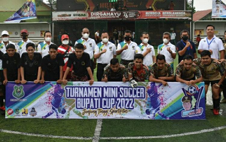 Puluhan Tim Ikuti Turnamen Mini Soccer Meriahkan Hari Jadi Kapuas