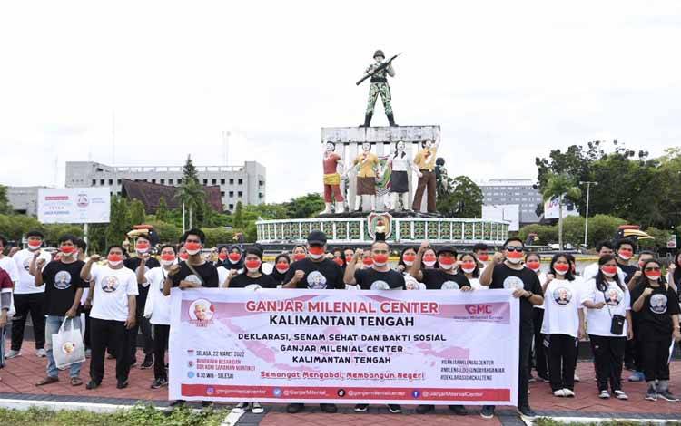 Relawan Milenial Dukung Ganjar di Kalteng, Sebut Sosok Tepat Lanjutkan Kepemimpinan Jokowi