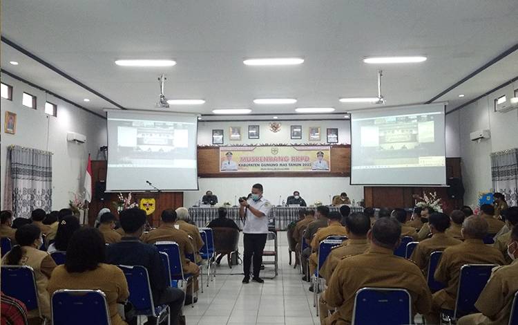 Bupati Gunung Mas Sampaikan Hal yang Perlu Diperhatikan Pada Musrenbang RKPD
