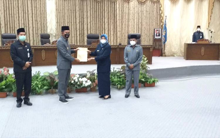 Ini Kata Bupati Barito Utara Pada Pidato Pengantar Raperda di Paripurna DPRD