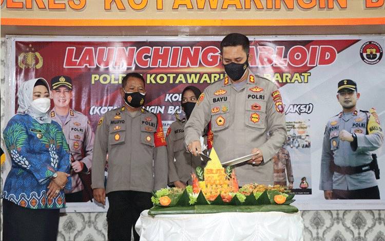 Peringati HUT Polda Kalteng, Polres Kobar Gelar Syukuran