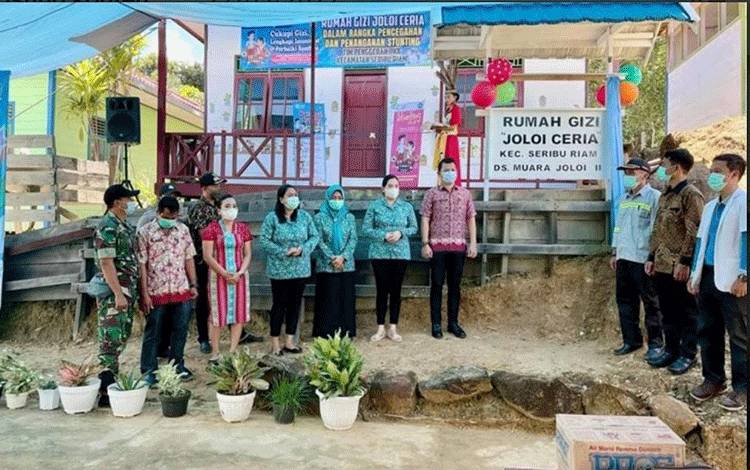 Program Inovatif Rumah Gizi Ceria TP- PKK Seribu Riam Pertama di Kalteng
