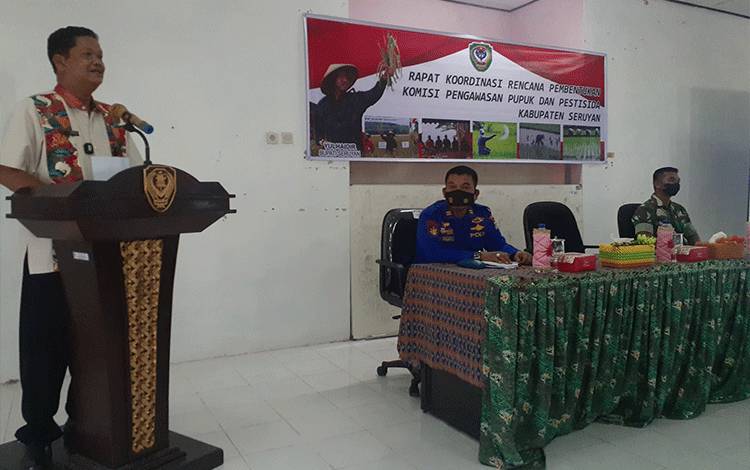 Pemkab Seruyan Bentuk Komisi Pengawas Pupuk dan Pestisida