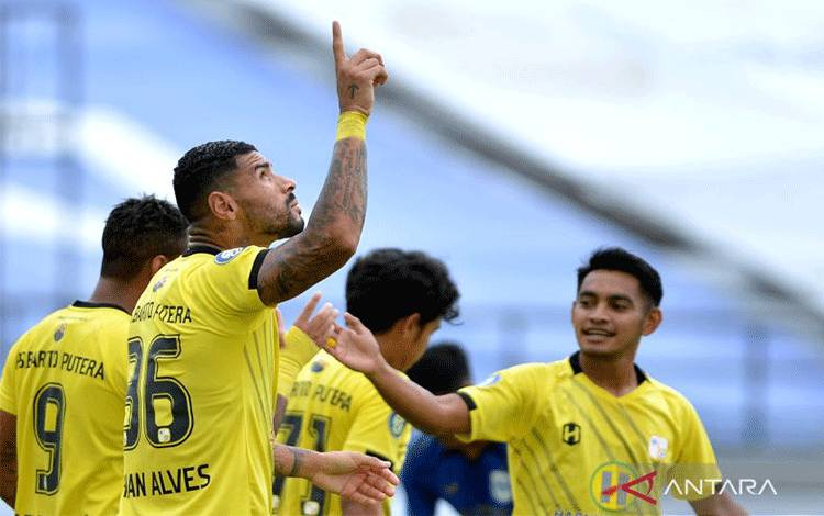 Barito Putera Jauhi Zona Degradasi Usai Kalahkan Persita
