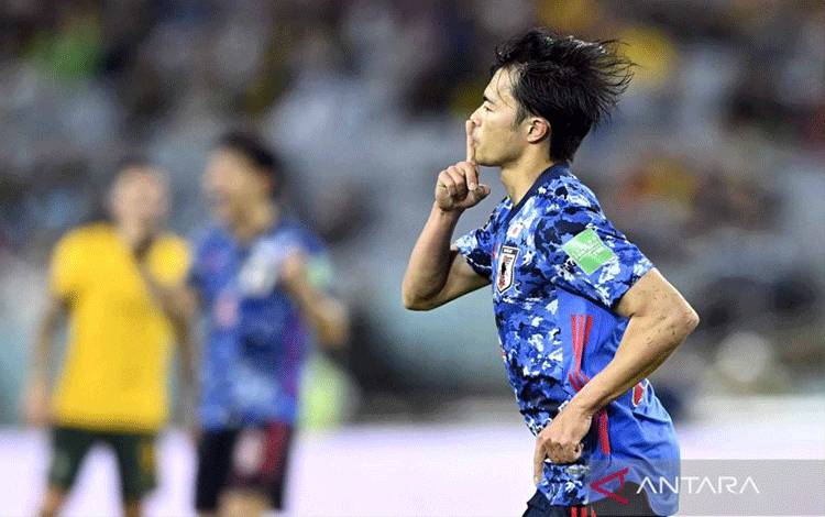 Jepang Amankan Satu Tiket Piala Dunia 2022 Usai Kalahkan Australia 2-0