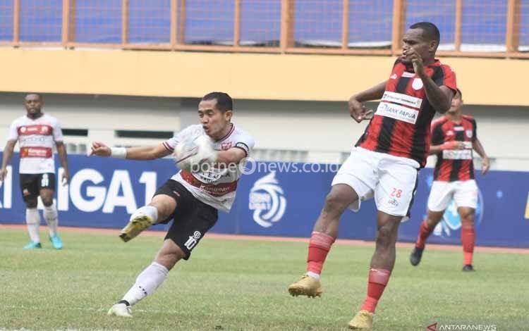 Gol Tunggal Slamet Nurcahyo Bawa Madura United Kalahkan Borneo FC