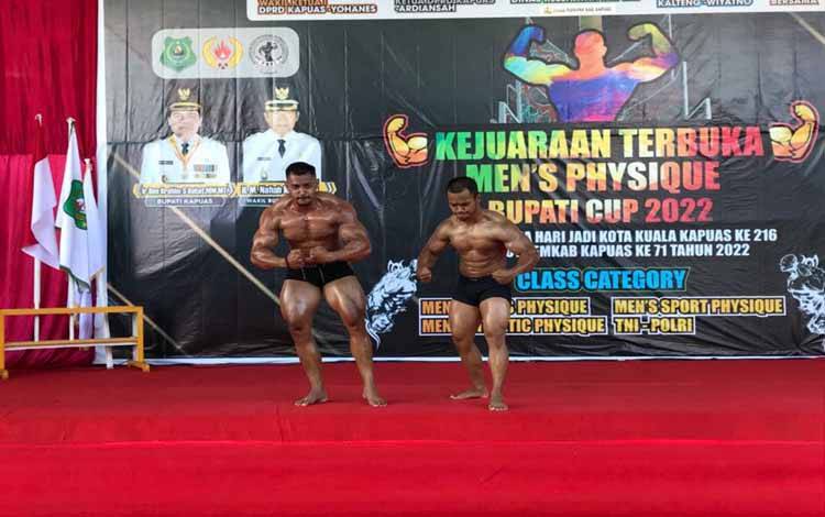 Lama Tak Ada Event, Atlet Semangat Ikuti Kejuaraan Terbuka Men's Physique di Kapuas