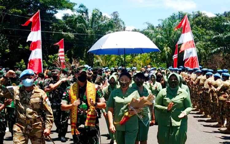 Prajurit Raider Khusus 644 Walet Sakti Berhasil Laksanakan Operasi Penugasan di Kongo