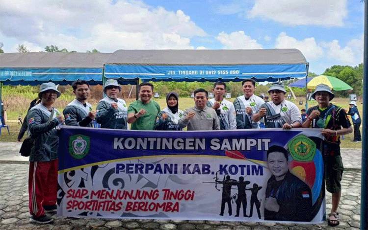 Perpani Kotim Kirim 10 Atlet Panahan Ikuti Kejurda Kalteng