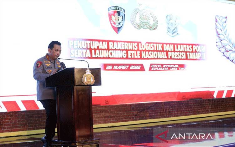 Kapolri Jenderal Polisi Listyo Sigit Prabowo (ANTARA/HO-Humas Korlantas Polri)
