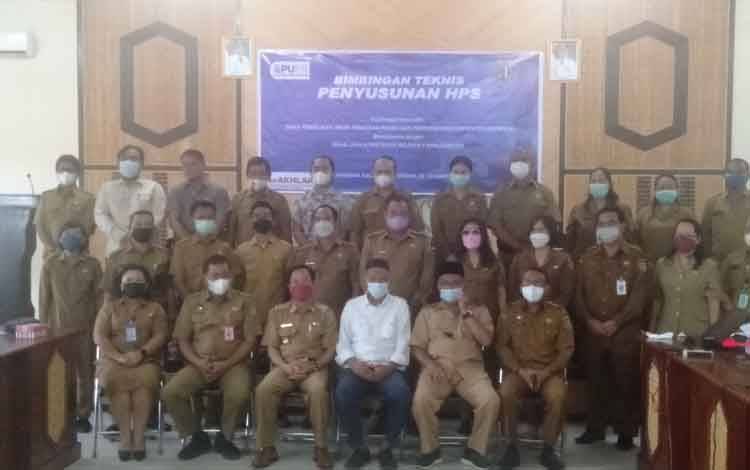 Bupati Katingan Pimpin Rapat Bimbingan Teknis Penyusunan HPS, Ini Harapannya