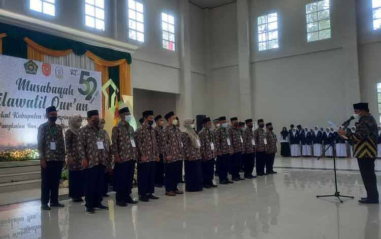 Wabup Kobar: Tak Hanya Kompetisi, MTQ Merupakan Wadah Pembinaan Qori dan Qoriah