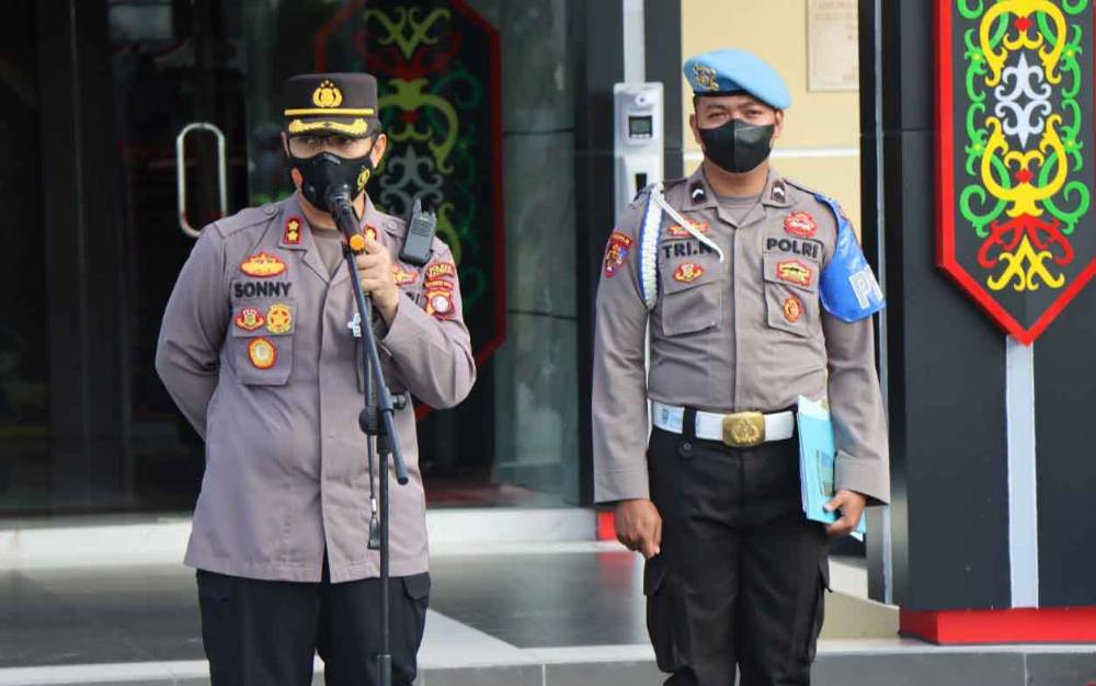 Kapolres Katingan Beri Arahan kepada Personel, Ini Harapannya